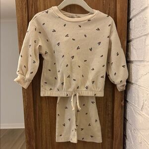 Carter's Cream Kids' Set with Holly Berry Accents